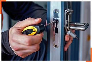 Lock opening, repairing or replacing